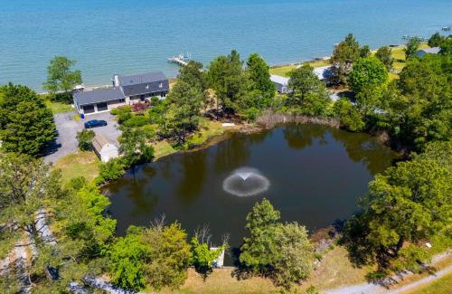 Madison Casa | Bayfront Gem with Amazing Water Views and Pond!
