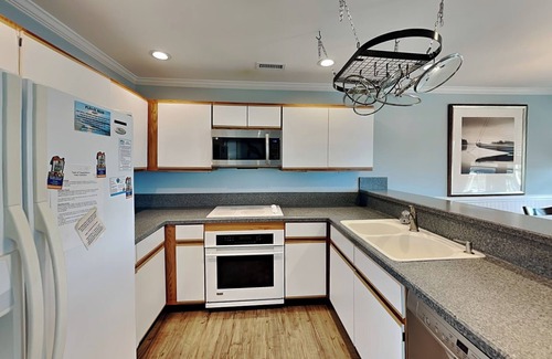 Topsail Beach Casa | BAYLIN B (11B): 2 dormitorios / 2. 5 BA frente al mar en la playa de Topsail, capacidad para 7