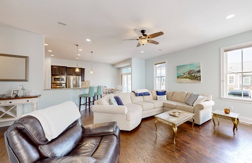 Sun Ridge Casa | Bayside Resort home with bunk/playroom, deck, & access to pool, hot tub, & sauna