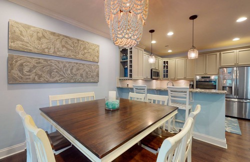Bayside Casa | Bayside Resort townhouse w/ free WiFi, pool, golf on-site, and fireplace