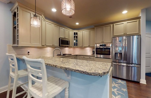 Bayside Casa | Bayside Resort townhouse w/ free WiFi, pool, golf on-site, and fireplace