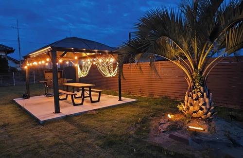 Kujukuri Casa | BBQ outdoor jacuzzi natural grass garden 7 minu / Sambugun Chiba