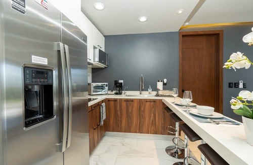 Bucerias Apartamento | Acceso a la playa, 4 habitaciones, 2 dormitorios, 2 baños, Quadrant 4107