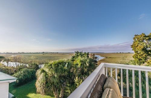 Oceanmarsh Subdivision Casa | Beach Access - Golf Cart Included - Views of the Marsh and Harbor River - Sleeps 10