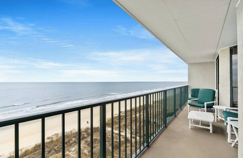 Atlantic Beach Condominio | Beach Club I 8E -Oceanfront 3BR/3BA-Windy Hill