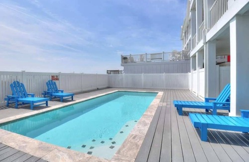 Kure Beach Casa | Beach Dragon - 8 Bedrooms, 6.5 Bath Oceanfront Home with Private Pool