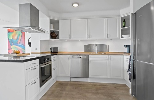 Nykobing Sjaelland Apartamento | Apartamento frente a la playa en.