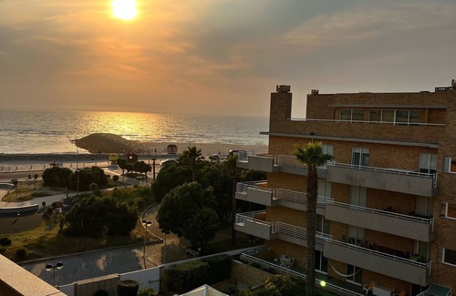 Mozelos Apartamento | Playa frente a apartamentos privados en cerrados condominio(con 2 piscinas)