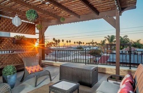 Belmont Shore Casa | Hermosa villa frente a la playa en Belmont Shores Ca