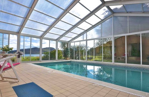 Lamlash Casa | Beach Front House in Lamlash, with Heated Pool