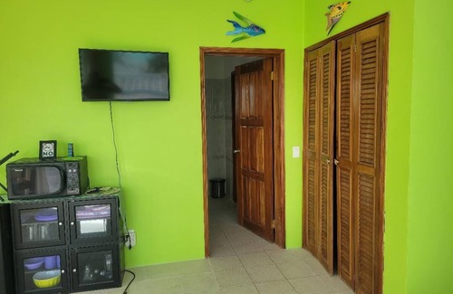 Boca Ciega Villa | Beach front in welcoming San Pedro w/ AC, pool, fitness room, WiFi, kitchenette