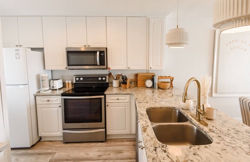 Seagrove Beach Casa | Beach Front Townhome on the Gulf! Huge Deck, Heated Pool