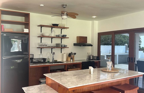 Maria Casa | Beach front Villa w/garden and outdoor kitchen,