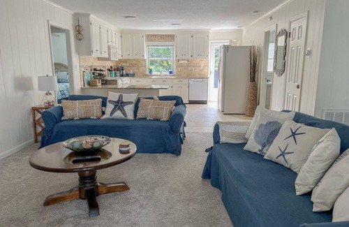 Yaupon Beach Casa | Beach House Just Steps To The Ocean With Partial Sea View & No Parking Fees!