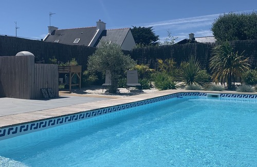 Tregunc Casa | Beach house on foot 🏖 private pool