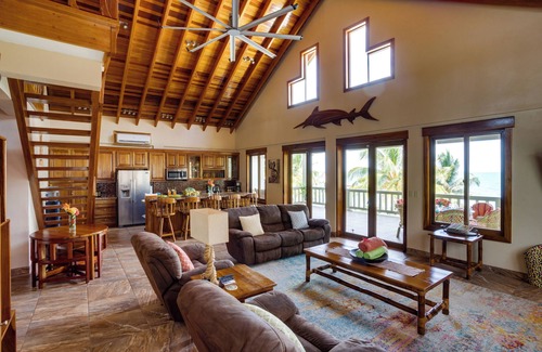 Sittee River Village Casa | Casa frente a la playa - Hopkins, Belice