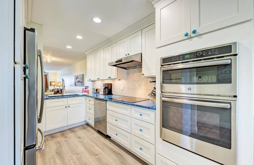 Bradenton Beach Condominio | El Anna Maria Island Beach Palms 5B-rodeado de agua-Un Paseo minuto de la playa-piscina climatizada