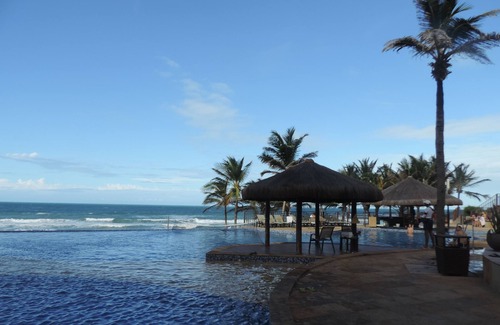 Porto das Dunas Apartamento | APARTAMENTO BEACH PARK RESORT "PIE EN LA ARENA" AMUEBLADO PARA 6 PERSONAS