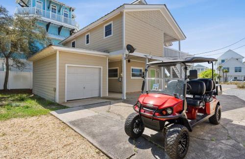 Seacrest Casa | Beach Retreat w Sundeck Golf Cart Bikes Bungalow House by AvantStay