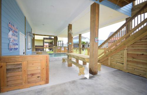 Port Bolivar Casa | Beach Sands 1 New Build Private Pool-Hut Tub