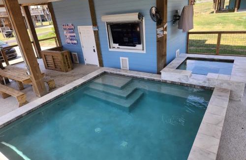 Port Bolivar Casa | Beach Sands 1 New Build Private Pool-Hut Tub