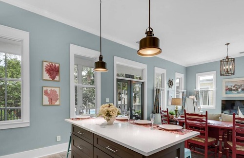 Frangista Beach Casa | Beach Service ☀️350 Feet to Beach & 30 Feet to *Heated Comm Pool w/ Waterfall ☀️ New Remodel