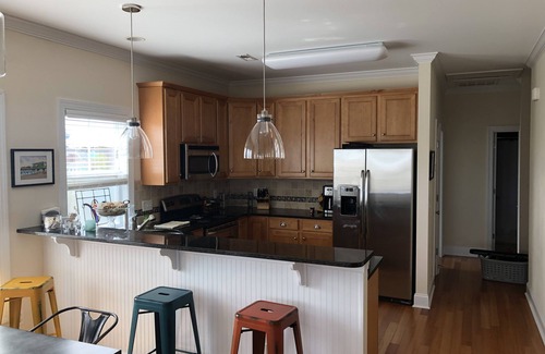 North Carolina Coast Casa | Beach View and beach living Walk to best beach access on Kure Beach.