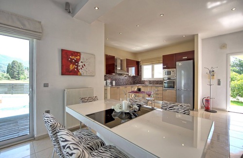 Acharavi Villa | Villa en Saoúli con 3 habitaciones, capacidad 5