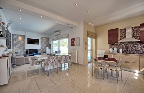 Acharavi Villa | Villa en Saoúli con 3 habitaciones, capacidad 5