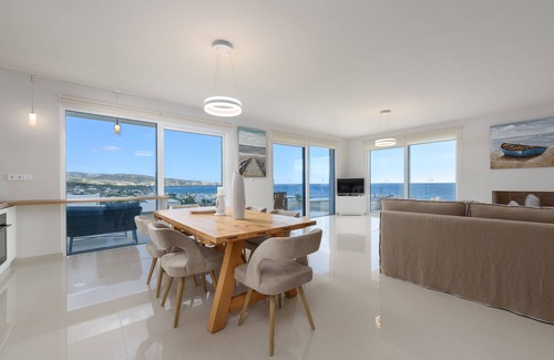 Kalamaki Villa | Beach Villa Delfini 4, Kalamaki Beach, Costa sur de Heraklion, Creta