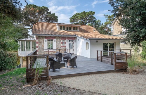 Pornichet Chalet De Esquí | Villa junto al mar para 8 - 75 m de la playa