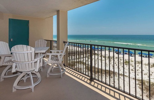 Orange Beach East Condominio | Beachfront 2BR Condo Wind Drift!