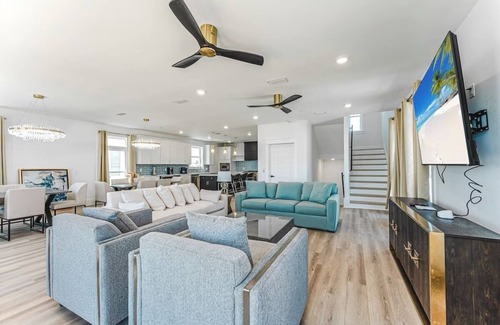 Mexico Beach Casa | Beachfront, 2nd level pool, 6Bd,7Ba, Sleep 20, Patio, fire pit.
