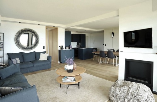 Benerville-sur-Mer Apartamento | Apartamento frente a la playa con piscina