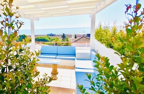 Meia Praia Apartamento | Frente a la playa Apartamento Privado Azotea, barbacoa y vistas al mar