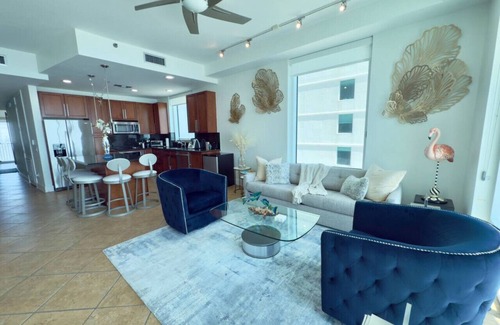 South Padre Island Apartamento | Beachfront Bliss, 24 Floors Above It All