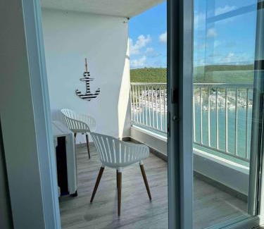Sardinera Apartamento | Beachfront Balcony With Marina Views Pool