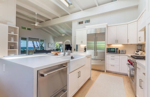 Wainiha Casa | Beachfront Haena home with A/C - Near Tunnels Beach