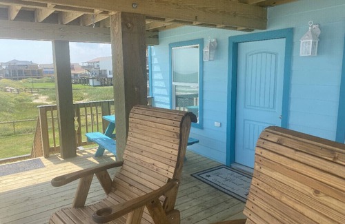 Surfside Beach Casa | Beachfront Luxe! Recent Build! On Sand Pet Friendly! Ocean Front! Super Cute
