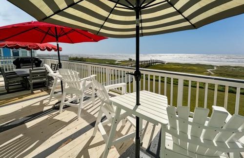 Galveston Casa | Beachfront Million Dollar Views 2 King Beds Big Tv