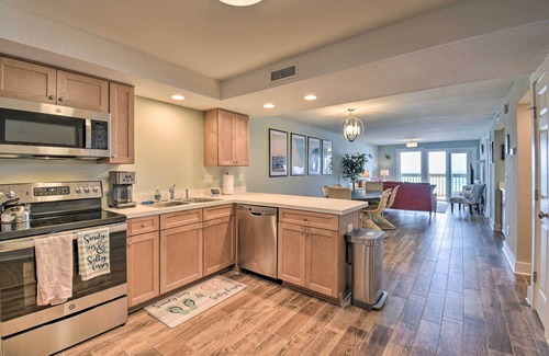 South Nags Head Condominio | Beachfront Nags Head Condo w/ Private Balcony!