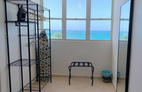San Juan Apartamento | Beachfront Oceanview 2-suite condo with balcony, AC, WiFi, Pool, Fitness Room
