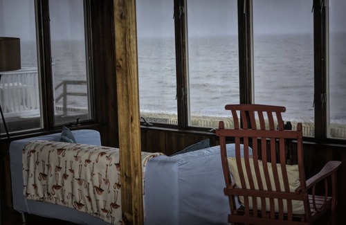 Prime Hook Beach Casa | La cabaña amarilla! ¡En la bahía de Delaware, de vuelta al refugio de vida salvaje!