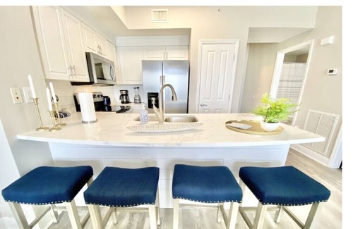 West Panama City Beach Condominio | ☀️Beachfront-Pool+Hot Tub-Fab Amenities-Celadon 405☀️