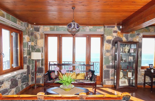 Loutra Edipsou Casa | Beachfront, Stone-Built, Beautifully-Appointed, Spacious 5-bedroom Villa.