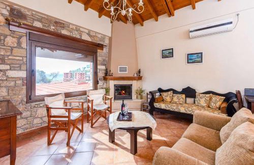 Ormos Koumeikon Casa | Beachfront Stone House - Samos Seaview Retreat