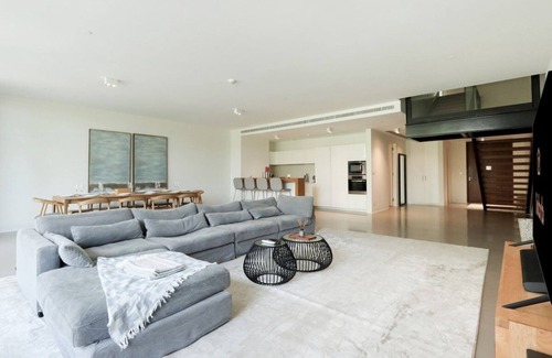 Dubai Apartamento | Beachfront Ultra 4BR Duplex | Sea & Burj Views