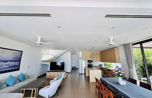 Vung Tau Villa | Beachfront Villa 4 Bedrooms Sanctuary Ho Tram Resort VIETNAM, BBQ, private pool