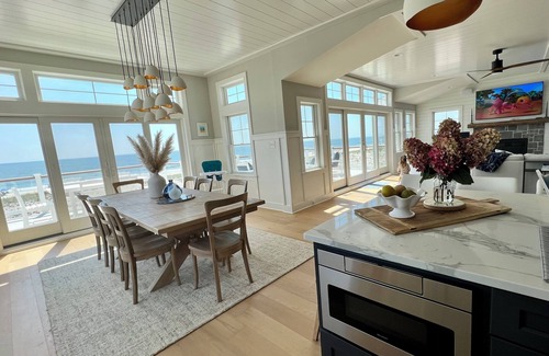 South Beach Haven Casa | Beachfront with in-deck saltwater pool, panoramic views and private beach access