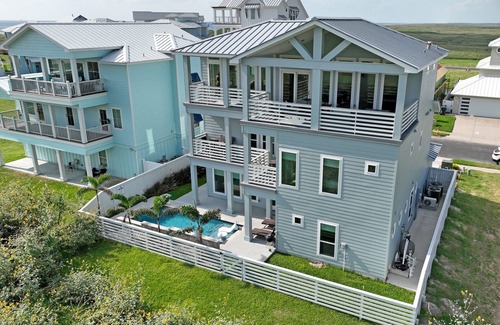 Port Aransas Casa | BeachHouse Bliss | Water Views, Private Pool, Near Beach